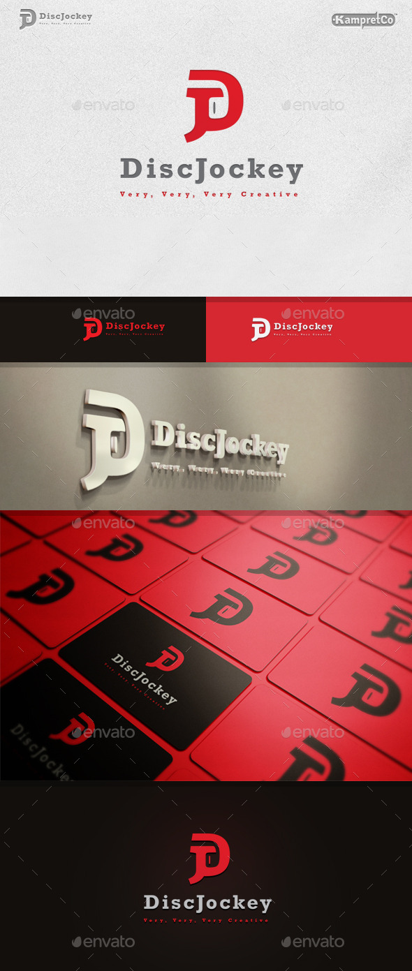 Disc Jockey Logo, Logo Templates GraphicRiver